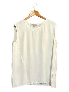 ALL SAINTS White Sleeveless Shell Top